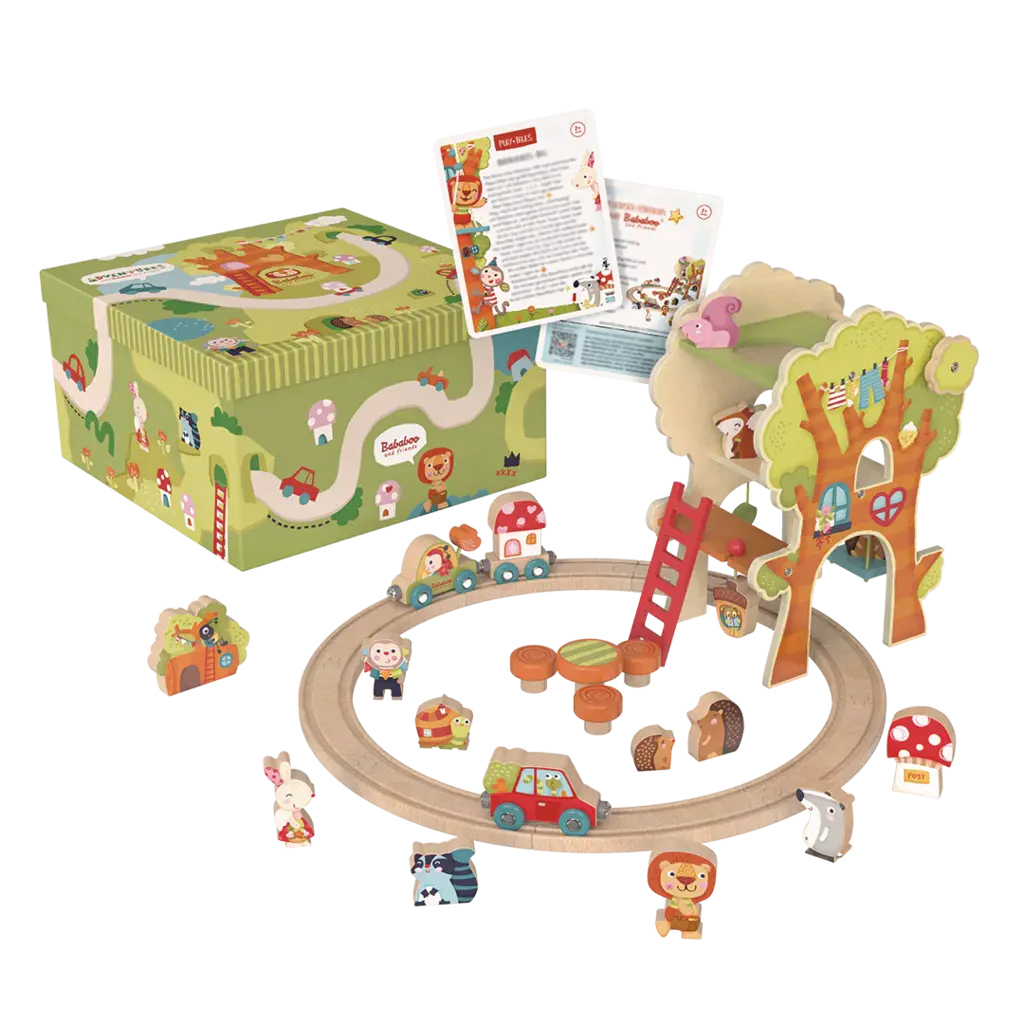 BABABOO AND FRIENDS Tree House Play World 2+ *In Store Pickup Only*