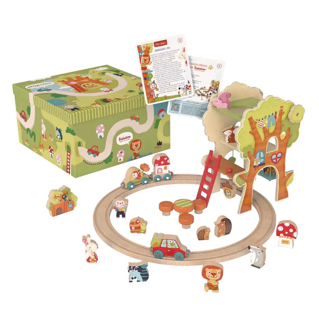 BABABOO AND FRIENDS Tree House Play World