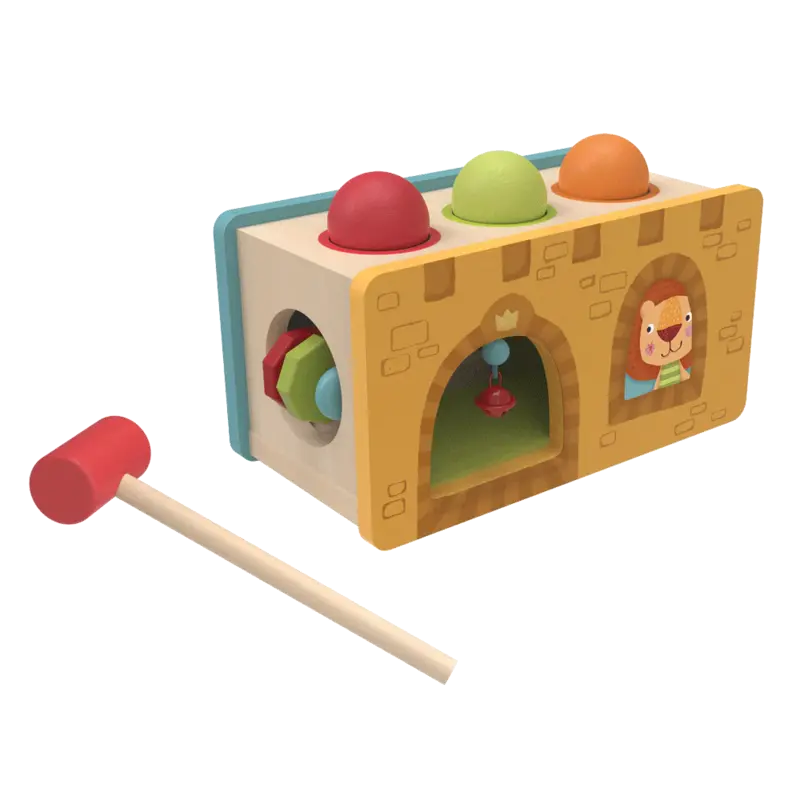 BABABOO AND FRIENDS Little Castle Pound and Roll Toy