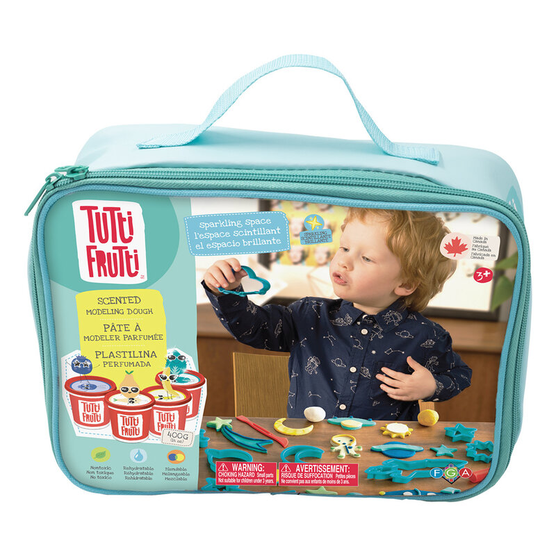 FAMILY GAMES *Tutti Frutti Sparkling Space Kit Lunchbag