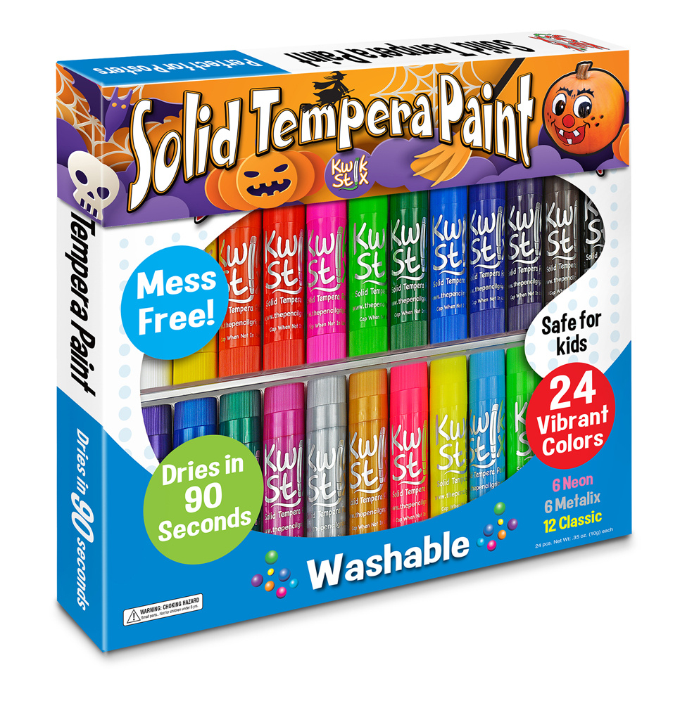 Kwik Stix Tempera Paint Sticks - 6 Metalix Colors - TGTG Distributors -  Dancing Bear Toys