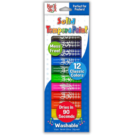 Kwik Stix Metallix Colors - 12 pk - BrainyZoo Toys