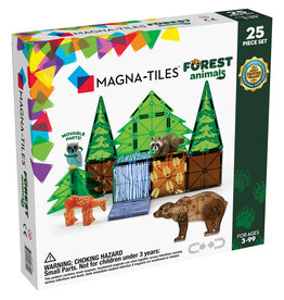 VALTECH Magna Tiles Forest Animals 25 Piece Set