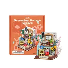 HANDS CRAFT Dreaming Terrace Garden Miniature DIY Kit (RT)