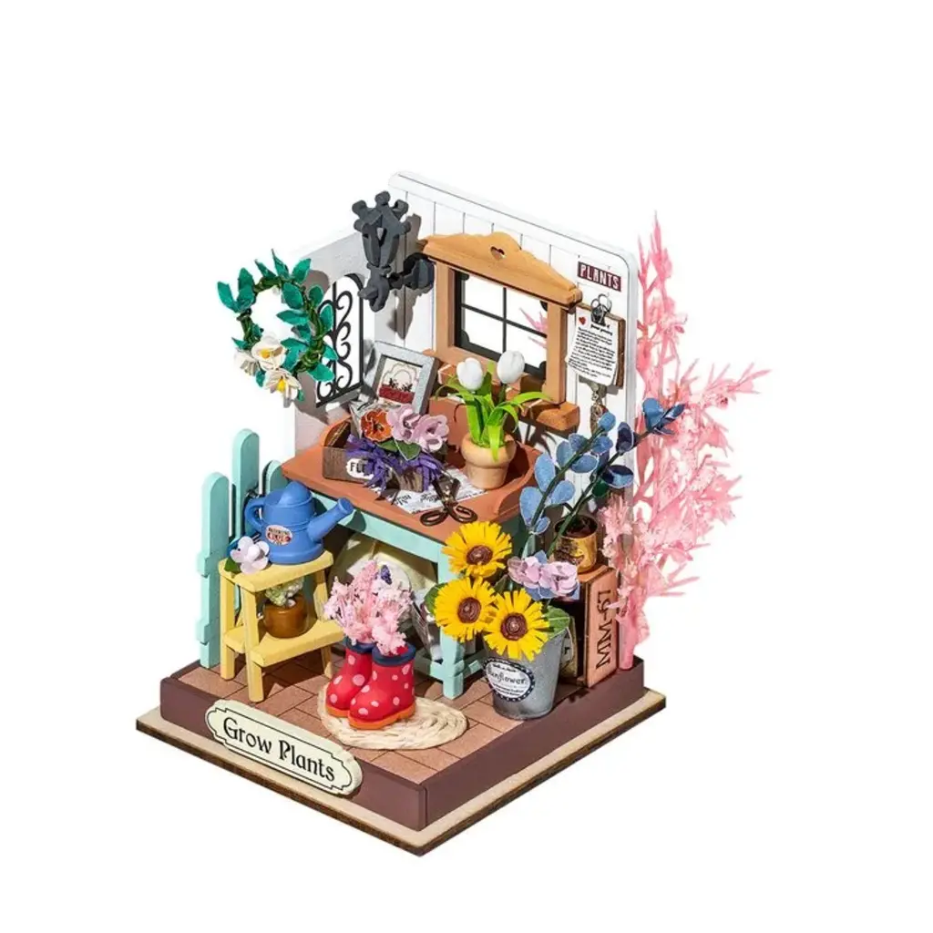 HANDS CRAFT Dreaming Terrace Garden Miniature DIY Kit (RT)
