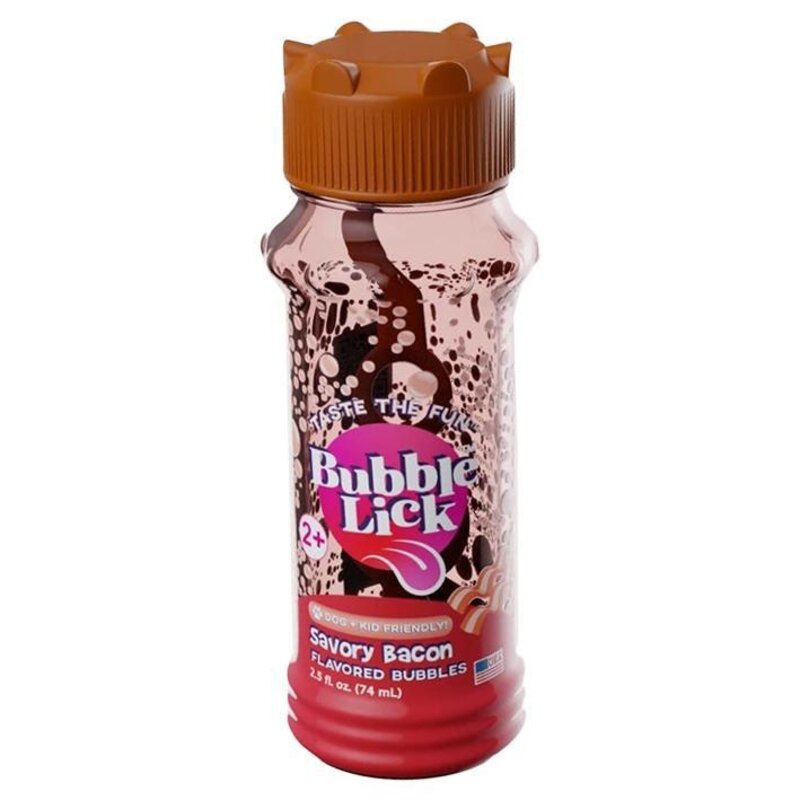 BubbleLick Flavored Bubble Treats All Life Stage Dog Treats - Maple Bacon, dog Biscuits, Cookies & Bakery Treats