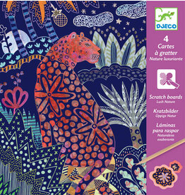 DJECO PG Scratch Cards Lush Nature