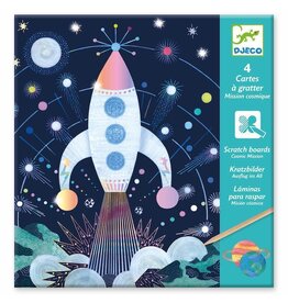 DJECO PG Scratch Cards Cosmic Mission