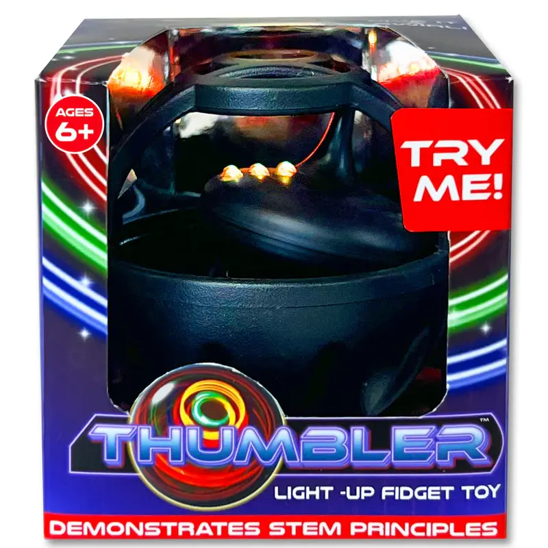 TANGLE Thumbler Light Up Fidget Blue