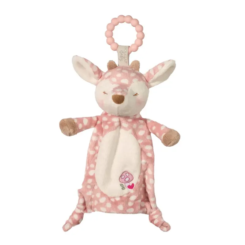 DOUGLAS CUDDLE TOYS Farrah Pink Fawn Teether