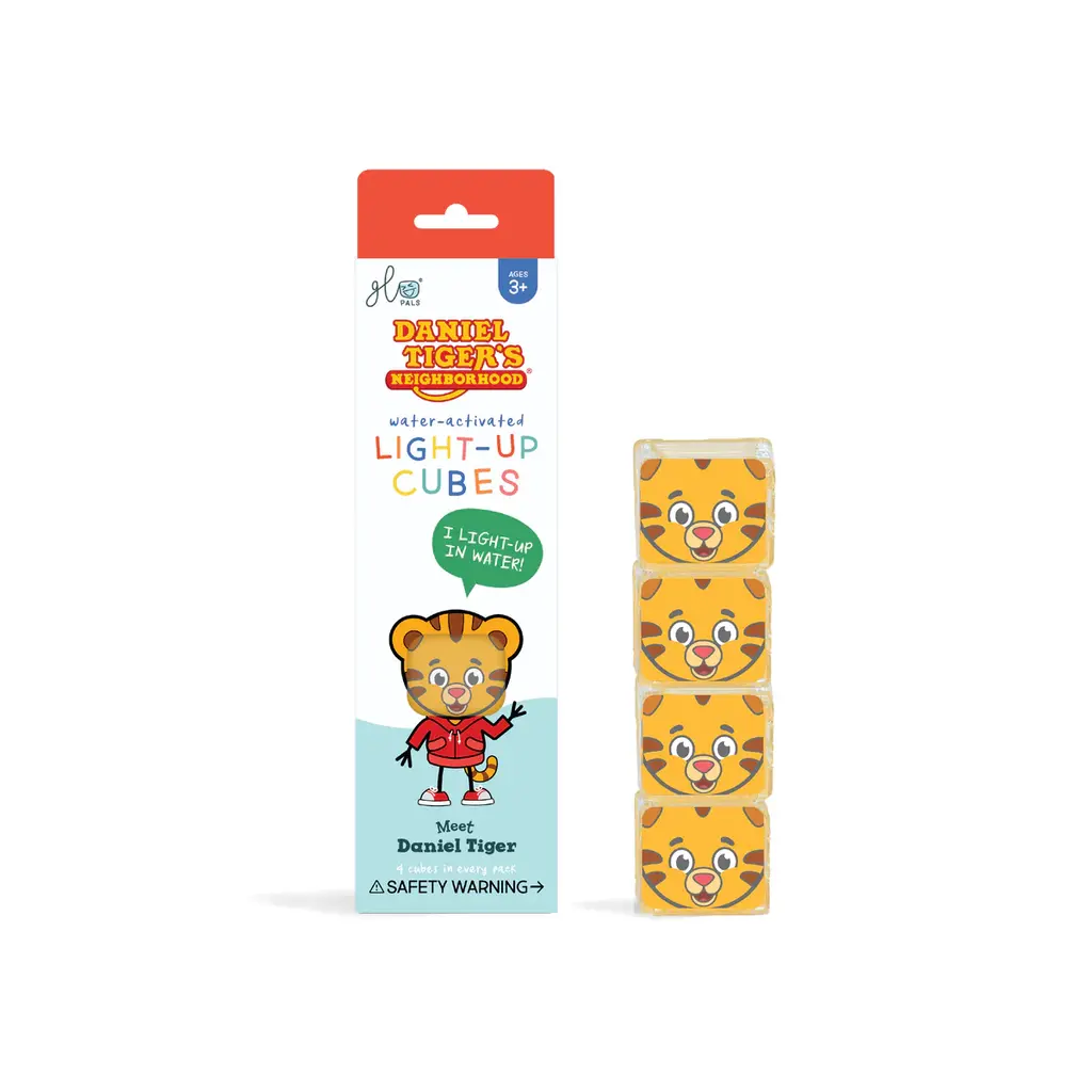 GLO PALS Daniel Tiger's Neighborhood Light Up Cubes