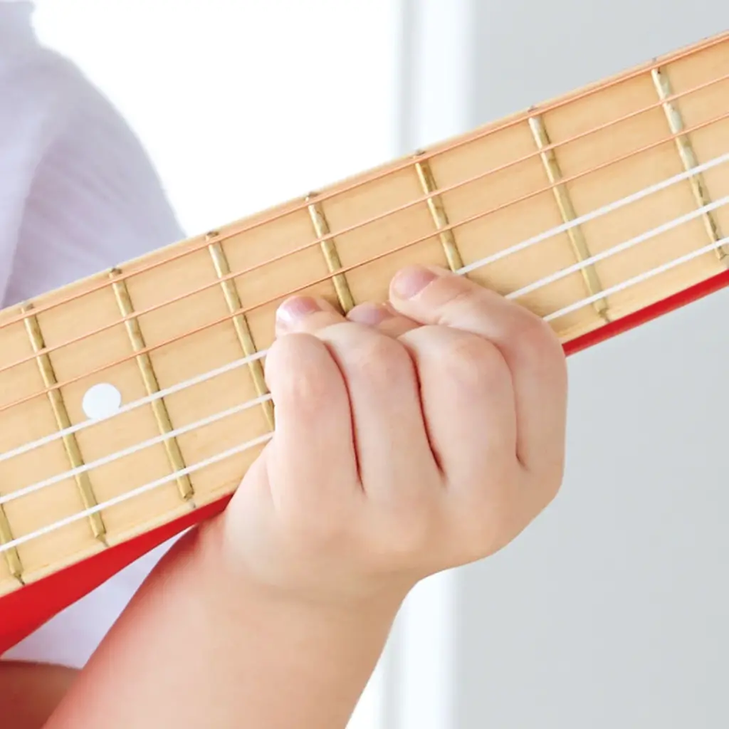 HAPE INTERNATIONAL Red Flame Guitar