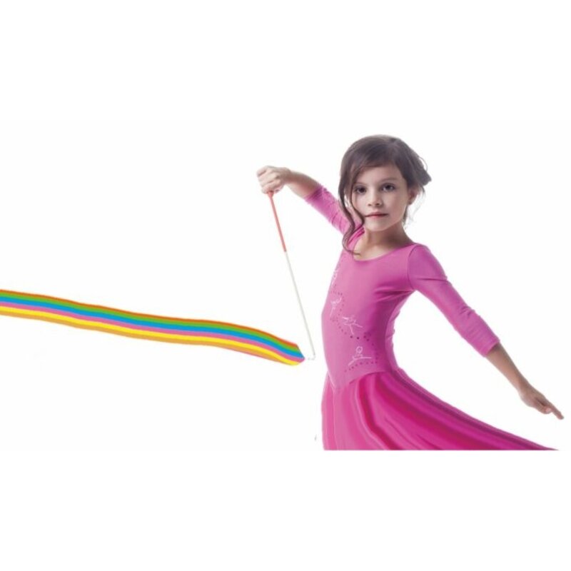 HOUSE OF MARBLES Rainbow Dancer Ribbon Wand