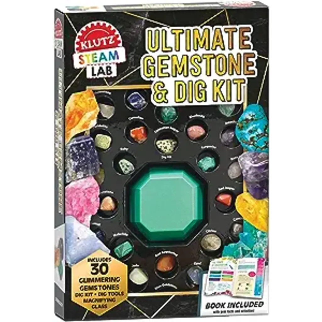 KLUTZ Ultimate Gemstone & Dig Kit