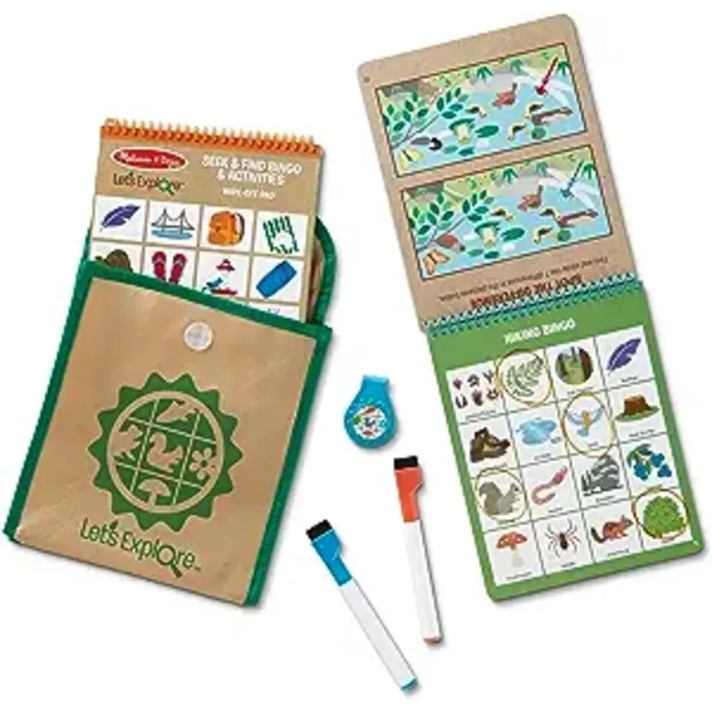Let's Explore Seek And Find Bingo Playset - BrainyZoo Toys