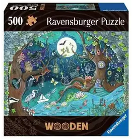 RAVENSBURGER Fantasy Forest Wood Puzzle 500 pc