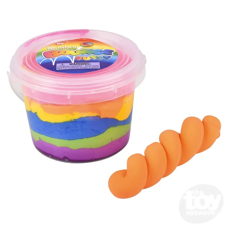 TOY NETWORK Rainbow Bouncing Putty