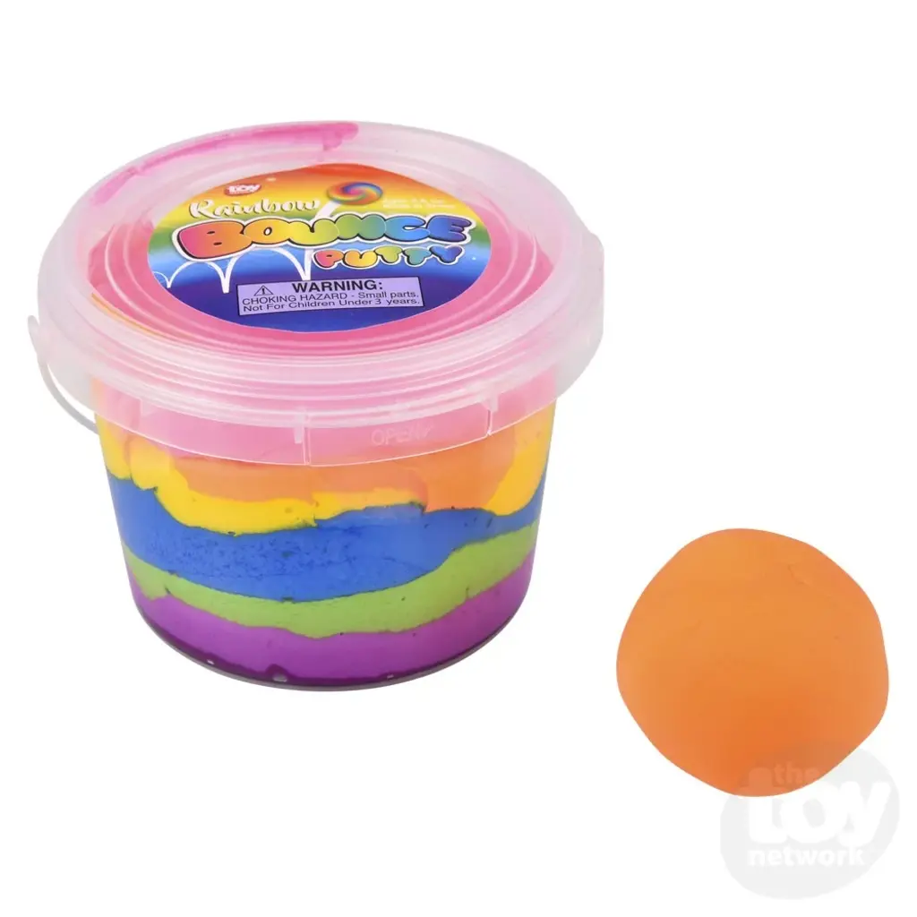 TOY NETWORK Rainbow Bouncing Putty