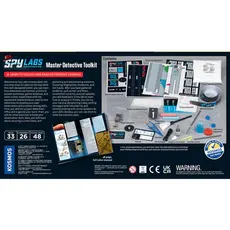 THAMES & KOSMOS Master Detective Toolkit Spy Labs