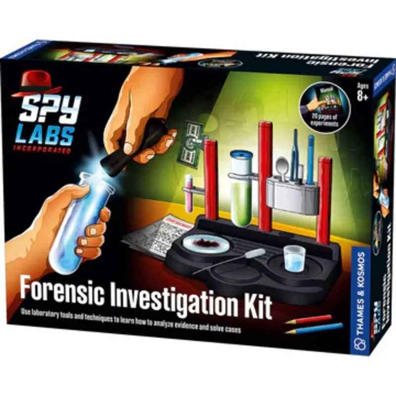 THAMES & KOSMOS Forensic Investigation Kit Spy Labs