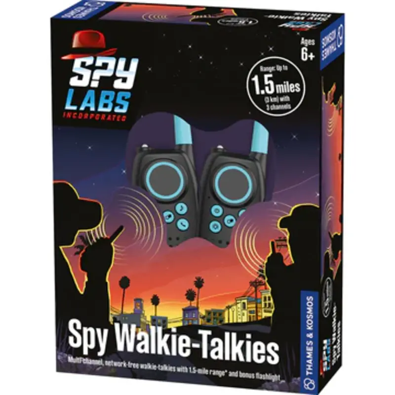 THAMES & KOSMOS Spy Walkie Talkies Spy Lab