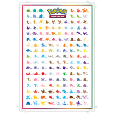 Pokemon 151 Pokédex Poster – Famous Grail