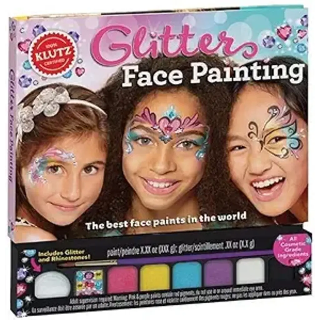 KLUTZ Glitter Face Painting