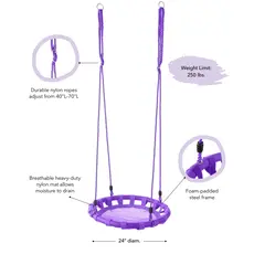 Colorburst Round Swing CDU (set of 6)