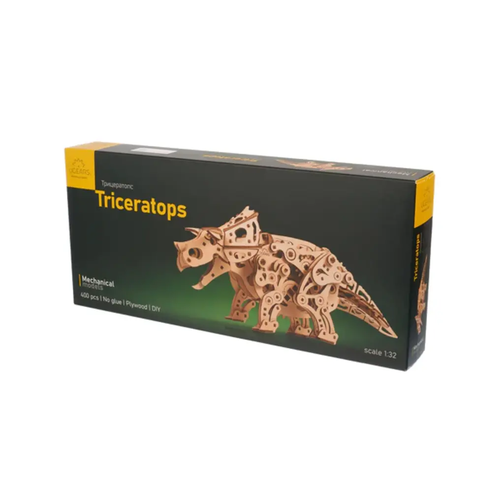 UKIDZ LLC DBA UGEARS US Triceratops UGears