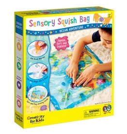 CREATIVITY FOR KIDS Sensory Squish Bag Ocean Adventure