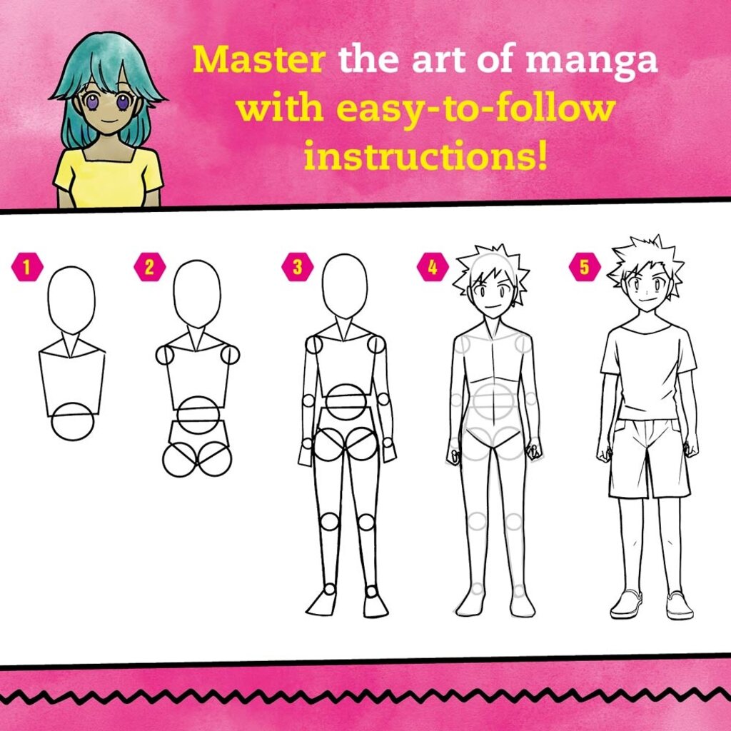Manga Art Class - BrainyZoo Toys