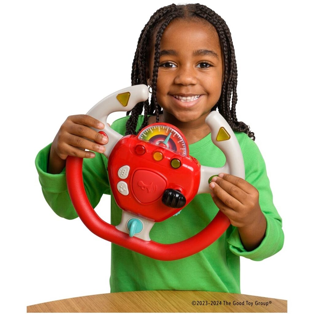 US TOY Battat Geared to Steer Driving Wheel
