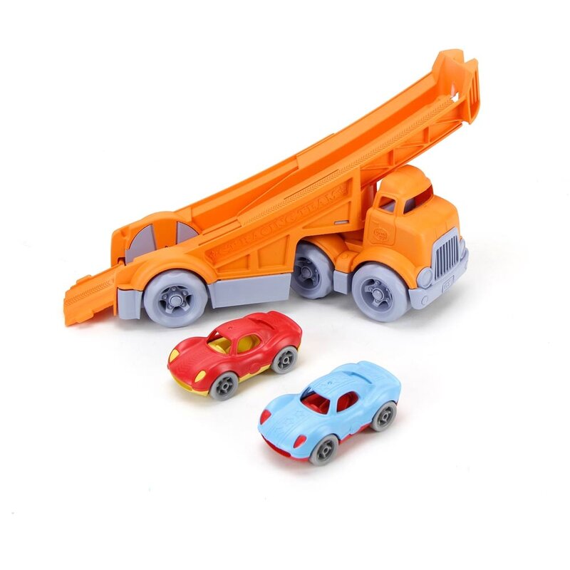 GREEN TOYS Green Toys - Racing Truck w/ 2 Racers
