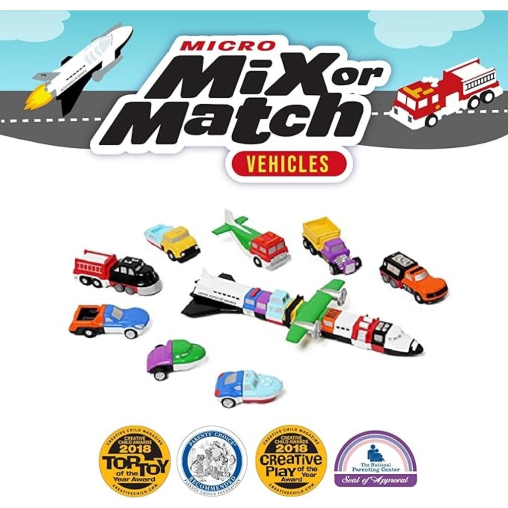 POPULAR PLAYTHINGS Mix or Match Micro Vehicles