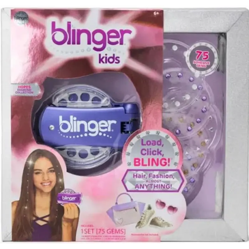 *NEW* Blinger Kids Dazzling Collection Starter Kit with 75 Gems