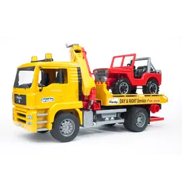 BRUDER TOYS AMERICA INC Tow Truck with Cross Country Vehicle *In Store Pickup Only*