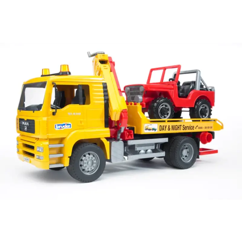 BRUDER TOYS AMERICA INC Tow Truck with Cross Country Vehicle