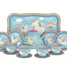 SCHYLLING Unicorn Tin Tea Set