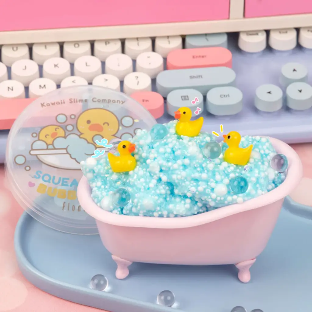 KAWAII SLIME COMPANY Squeaky Clean Bubble Bath Floam Slime