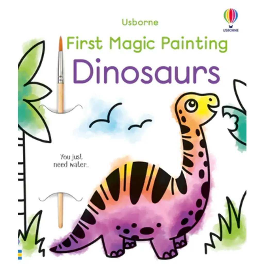HARPER COLLINS First Magic Painting Dinosaurs