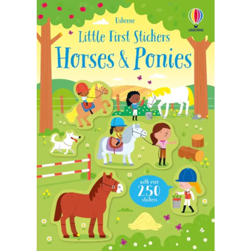 HARPER COLLINS Little First Stickers Horses and Ponies