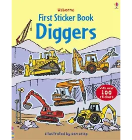 HARPER COLLINS First Sticker Book Diggers (HC)