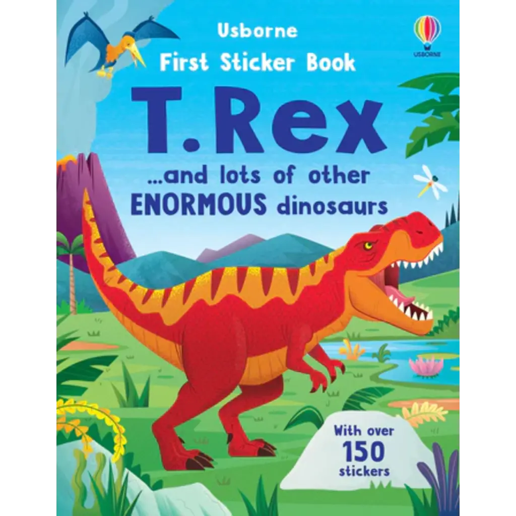 HARPER COLLINS First Sticker Book T. Rex (HC)