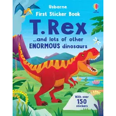 HARPER COLLINS First Sticker Book T. Rex (HC)