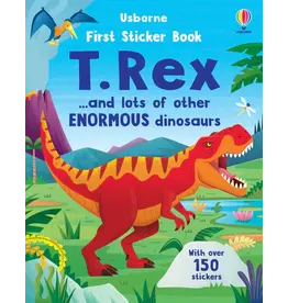 HARPER COLLINS First Sticker Book T. Rex (HC)