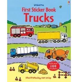 HARPER COLLINS First Sticker Book Trucks (HC)