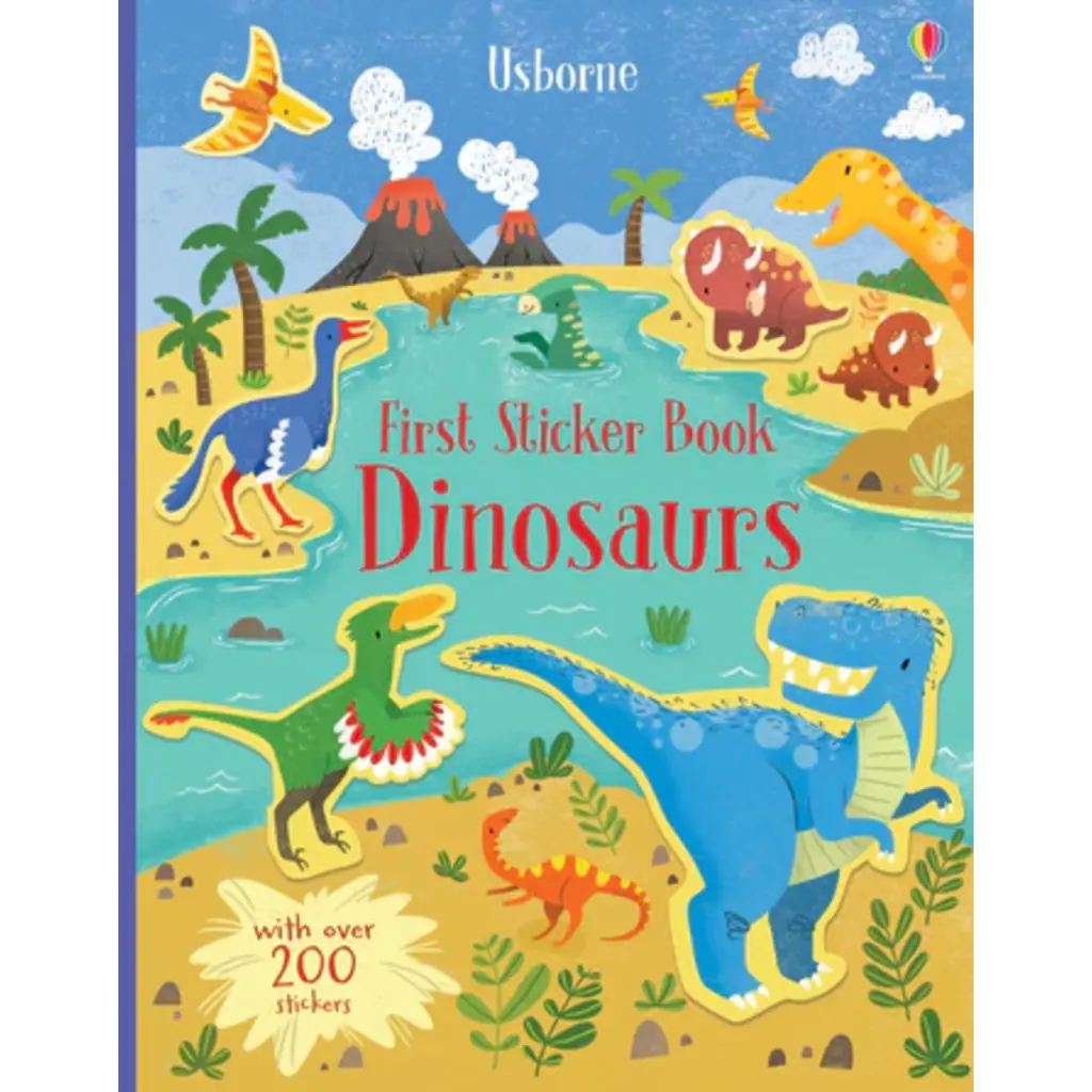 HARPER COLLINS First Sticker Book Dinosaurs (HC)