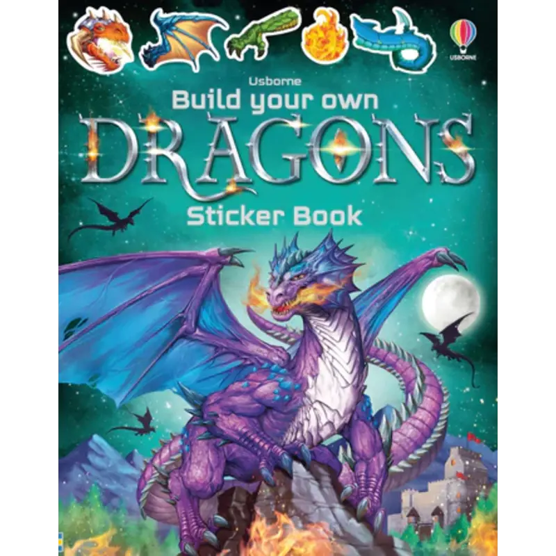 HARPER COLLINS Build Your Own Dragons Sticker Book (HC)