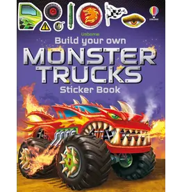 HARPER COLLINS Build Your Own Monster Trucks Sticker Book (HC)