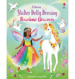 HARPER COLLINS Sticker Dolly Dressing Rainbow Unicorns (HC)